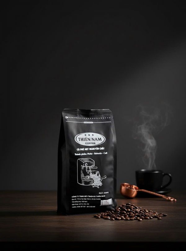 Cà phê hạt nguyên chất